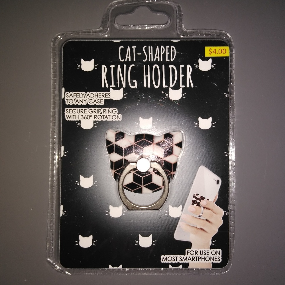 Ring holder for cell phone